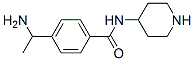 Benzamide, 4-(1-aminoethyl)-N-4-piperidinyl- (9CI) Structure