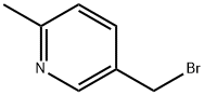 5-BROMOMETHYL-2-METHYL-PYRIDINE Structure