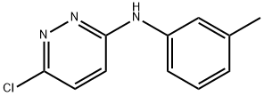 6-氯-N-间甲苯基-3-氨基哒嗪, 79232-87-4, 结构式