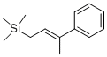 TRIMETHYL-((E)-3-PHENYL-BUT-2-ENYL)-SILANE Structure