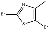 2,5-DIBROMO-4-METHYLTHIAZOLE Structure