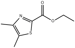 4,5-二甲基噻唑-2-羧酸乙酯,79247-96-4,结构式