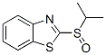 Benzothiazole, 2-[(1-methylethyl)sulfinyl]- (9CI) Struktur
