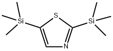 2,5-ビス(トリメチルシリル)チアゾール 化学構造式
