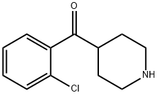 4-(2-クロロベンゾイル)ピペリジン 塩化物 化学構造式