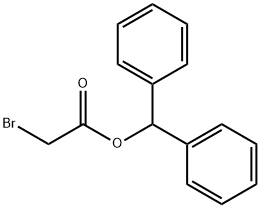 Acetic acid, broMo-, diphenylMethyl ester Structure