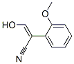 Benzeneacetonitrile, alpha-(hydroxymethylene)-2-methoxy- (9CI) Struktur