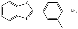4-(1,3-ベンゾキサゾール-2-イル)-2-メチルアニリン 化学構造式