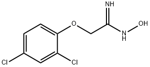 2-(2,4-DICHLOROPHENOXY)ACETAMIDOXIME Structure