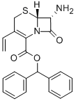 7-Amino-3-vinyl-3-cephem-4-carboxylic acid diphenylmethyl ester  monohydrochloride Struktur