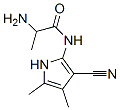 Propanamide, 2-amino-N-(3-cyano-4,5-dimethyl-1H-pyrrol-2-yl)- (9CI),793619-30-4,结构式