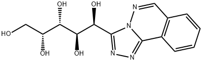 3-(D-Gluco-pentitol-1-yl)-1,2,4-triazolo[3,4-a]phthalazine Structure