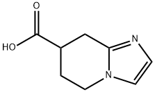 Imidazo[1,2-a]pyridine-7-carboxylic acid, 5,6,7,8-tetrahydro- (9CI),793646-50-1,结构式