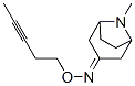 8-Azabicyclo[3.2.1]octan-3-one,8-methyl-,O-3-pentynyloxime(9CI),793651-19-1,结构式
