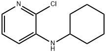 (2-chloropyridin-3-yl)cyclohexylamine Struktur