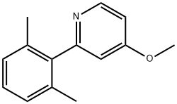 Pyridine, 2-(2,6-dimethylphenyl)-4-methoxy- (9CI),793681-26-2,结构式