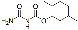Cyclohexanol,2,5-dimethyl-,allophanate Structure