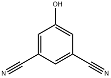 5-HYDROXY-ISOPHTHALONITRILE Structure