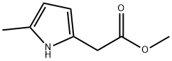 Methyl 5-methyl-1H-pyrrole-2-acetate Structure