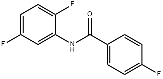 N-(2,5-Difluorophenyl)-4-fluorobenzaMide, 97% Structure