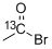 乙酰基溴-1-13C 结构式