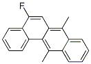 5-フルオロ-7,12-ジメチルベンゾ[a]アントラセン 化学構造式