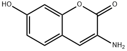 3-氨基-7-羟基香豆素, 79418-41-0, 结构式