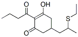 5-[2-(乙基巯基)丙基]-3-羟基-2-(丁酰基)-2-环己烯-1-酮 结构式