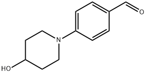 4-(4-HYDROXYPIPERIDIN-1-YL)BENZALDEHYDE Structure