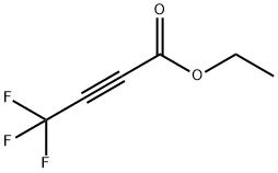 4,4,4-トリフルオロ-2-ブチン酸エチル 化学構造式