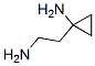 Cyclopropaneethanamine, 1-amino- (9CI) Structure