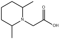 (2,6-ジメチルピペリジン-1-イル)酢酸 HYDROCHLORIDE 化学構造式