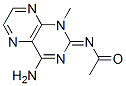 Acetamide, N-(4-amino-1-methyl-2(1H)-pteridinylidene)- (9CI) Struktur
