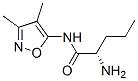 Pentanamide, 2-amino-N-(3,4-dimethyl-5-isoxazolyl)-, (2S)- (9CI),794565-18-7,结构式