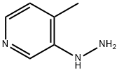 (4-METHYL-PYRIDIN-3-YL)-HYDRAZINE Structure