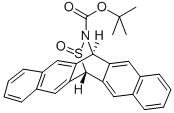 13,6-(EPITHIOIMINO)PENTACENE-16-CARBOXYLIC ACID, 6,13-DIHYDRO-, TERT BUTYL ESTER, 15-OXIDE Structure