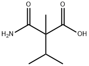Butanoic  acid,  2-(aminocarbonyl)-2,3-dimethyl-,794586-55-3,结构式
