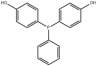 ビス(4-ヒドロキシフェニル)フェニルホスフィンオキシド 化学構造式