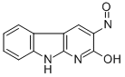 2-Hydroxy-3-nitroso-alpha-carboline 结构式