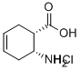 (1S,2R)-(-)-2-AMINO-1-CYCLOHEX-4-ENECARBOXYLIC ACID HYDROCHLORIDE 结构式