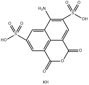4-AMINO-3 6-DISULFO-1 8-NAPHTHALIC Struktur