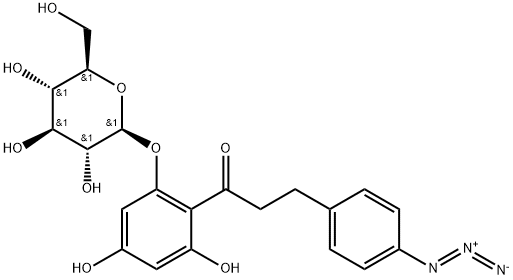 4-azidophlorhizin 结构式