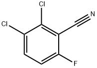 2,3-DICHLORO-6-FLUOROBENZONITRILE Struktur