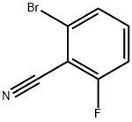 2-Bromo-6-fluorobenzonitrile Struktur
