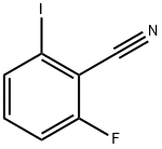 2-Fluoro-6-iodobenzonitrile Struktur