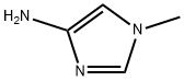 1-メチル-1H-イミダゾール-4-アミン 化学構造式