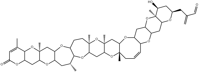 ブレベトキシン 2 化学構造式