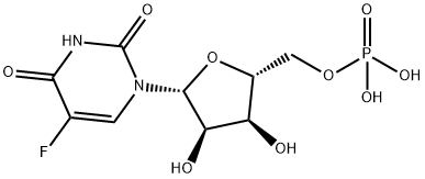 5-fluorouridine 5'-phosphate Structure