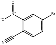 4-溴-2-硝基苯甲腈 结构式