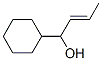 1-CYCLOHEXYL-2-BUTEN-1-OL Structure